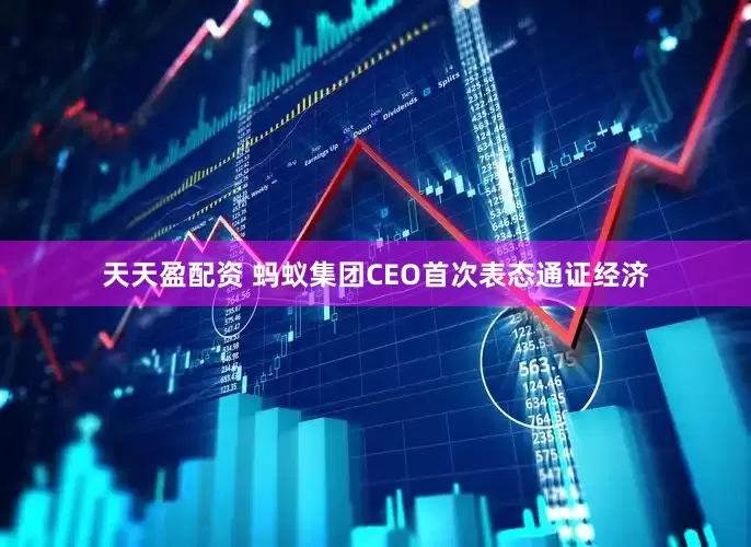 天天盈配资 蚂蚁集团CEO首次表态通证经济