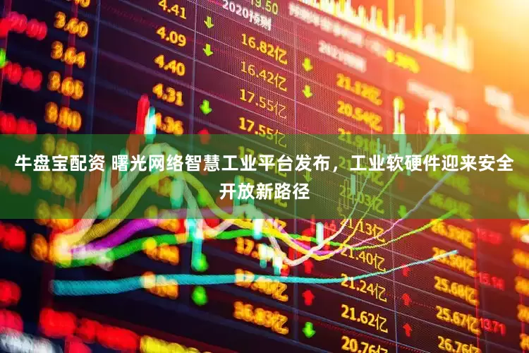 牛盘宝配资 曙光网络智慧工业平台发布，工业软硬件迎来安全开放新路径