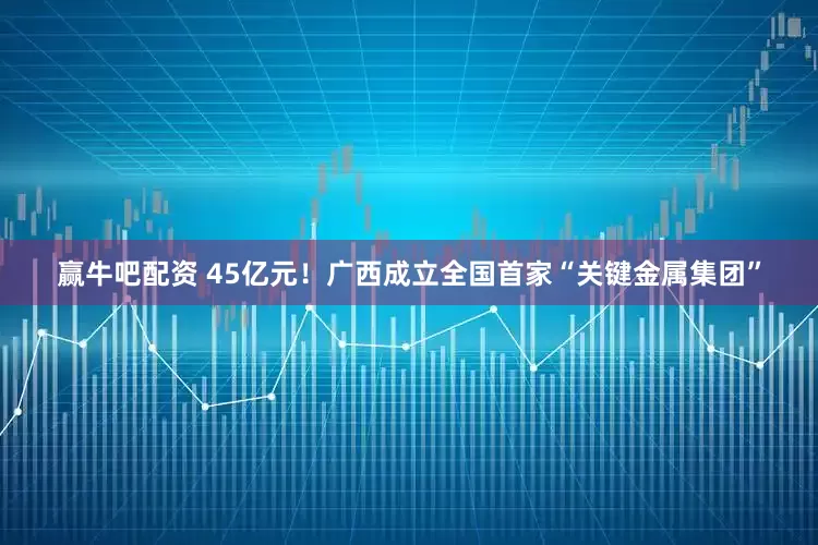 赢牛吧配资 45亿元!广西成立全国首家“关键金属集团”